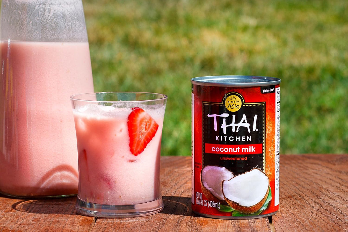 Thai Kitchen Unsweetened Coconut Milk – Neutral Tone Cream Substitute for Intentional Recipes