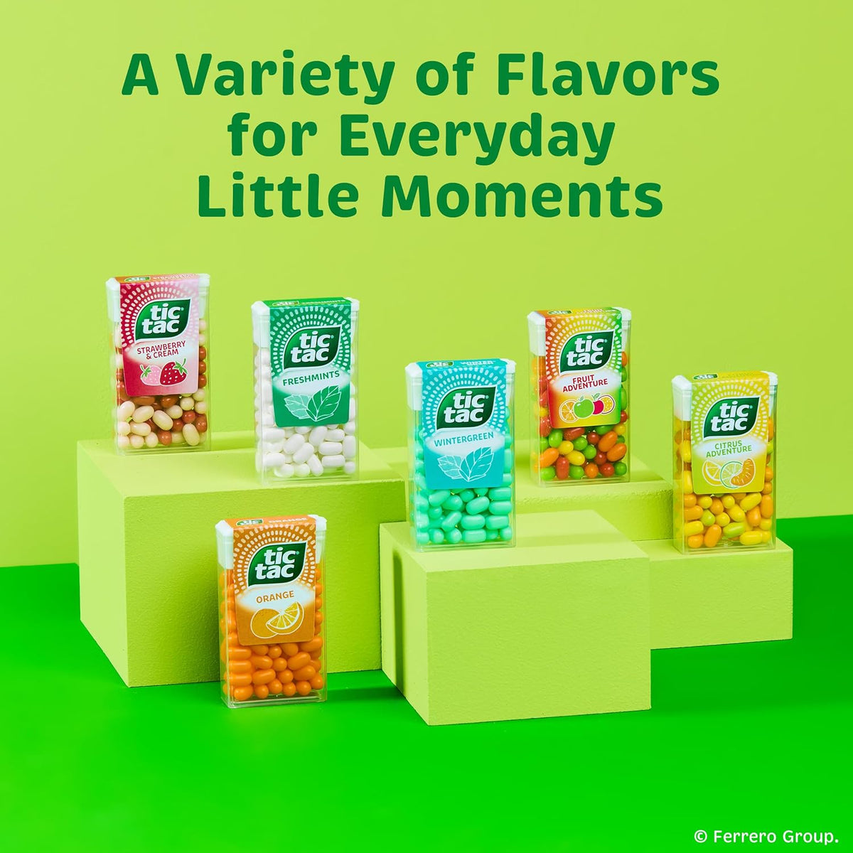 Tic Tac Classic Orange Mints 17.2 oz – Housewarming Gift for Hosts, Resealable Bulk Bag with Portable Dispenser
