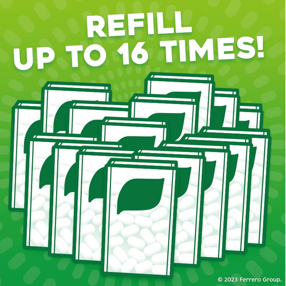 Tic Tac Freshmints Refill Bag – Desk Drawer Essential for Office Professionals, Includes Pocket Pack