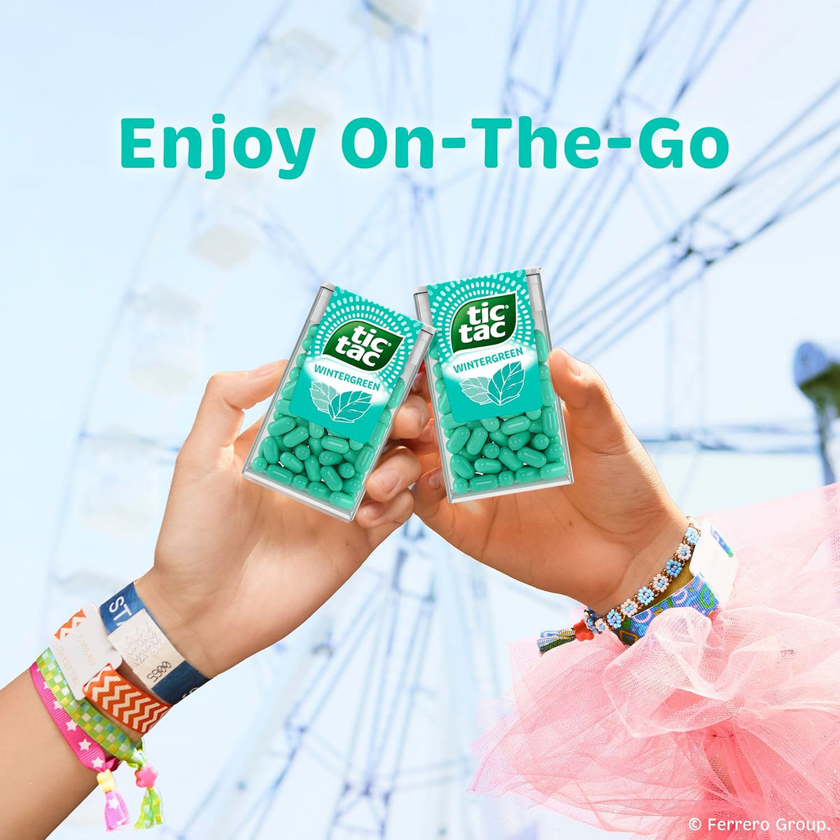 Tic Tac Wintergreen Mints – Thoughtful Birthday Gift for Her and Mom, Shareable Party Favors 12-Pack