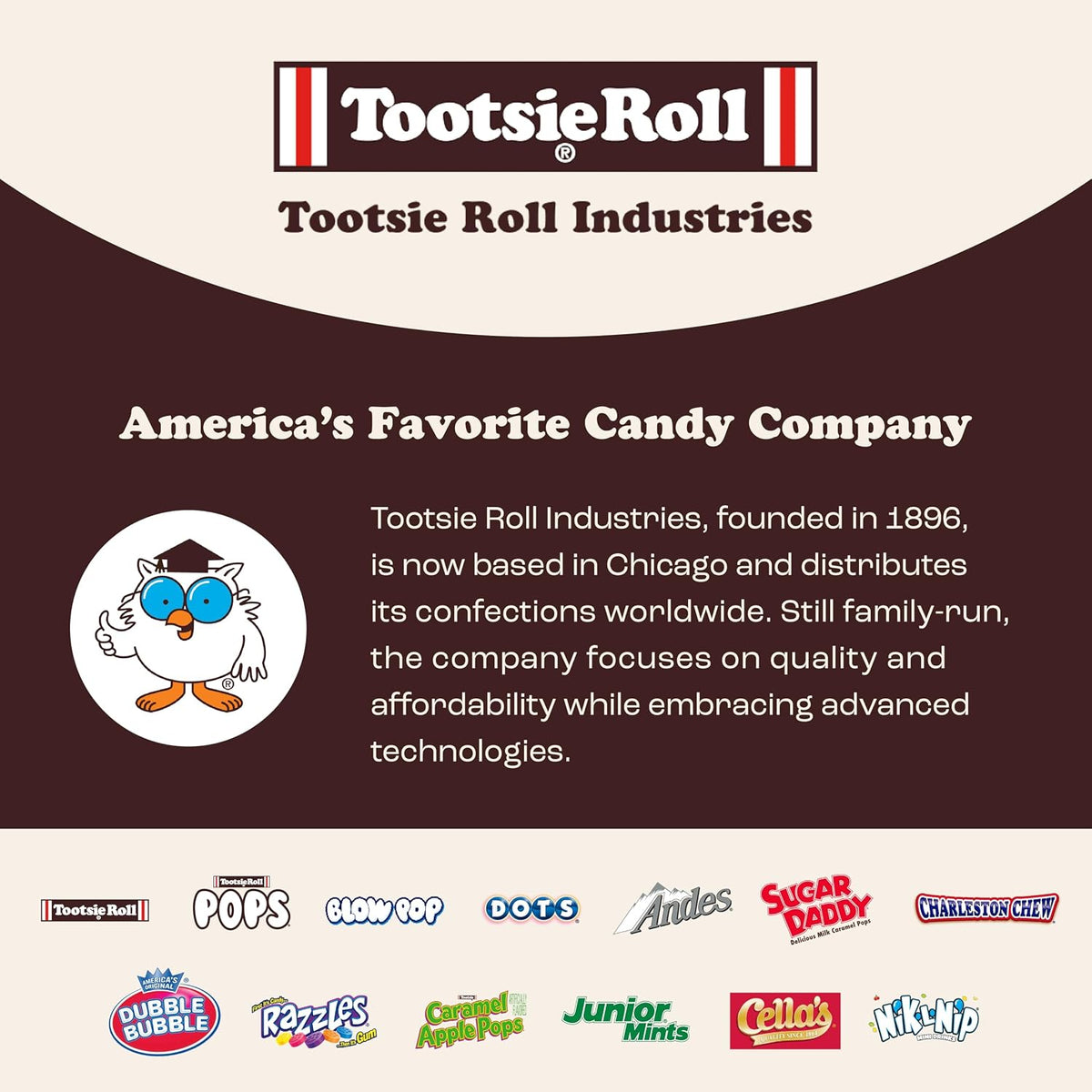 Tootsie Roll Child's Play Halloween & Birthday Candy 5lb – Resealable Bulk Bag for Playroom and Classroom