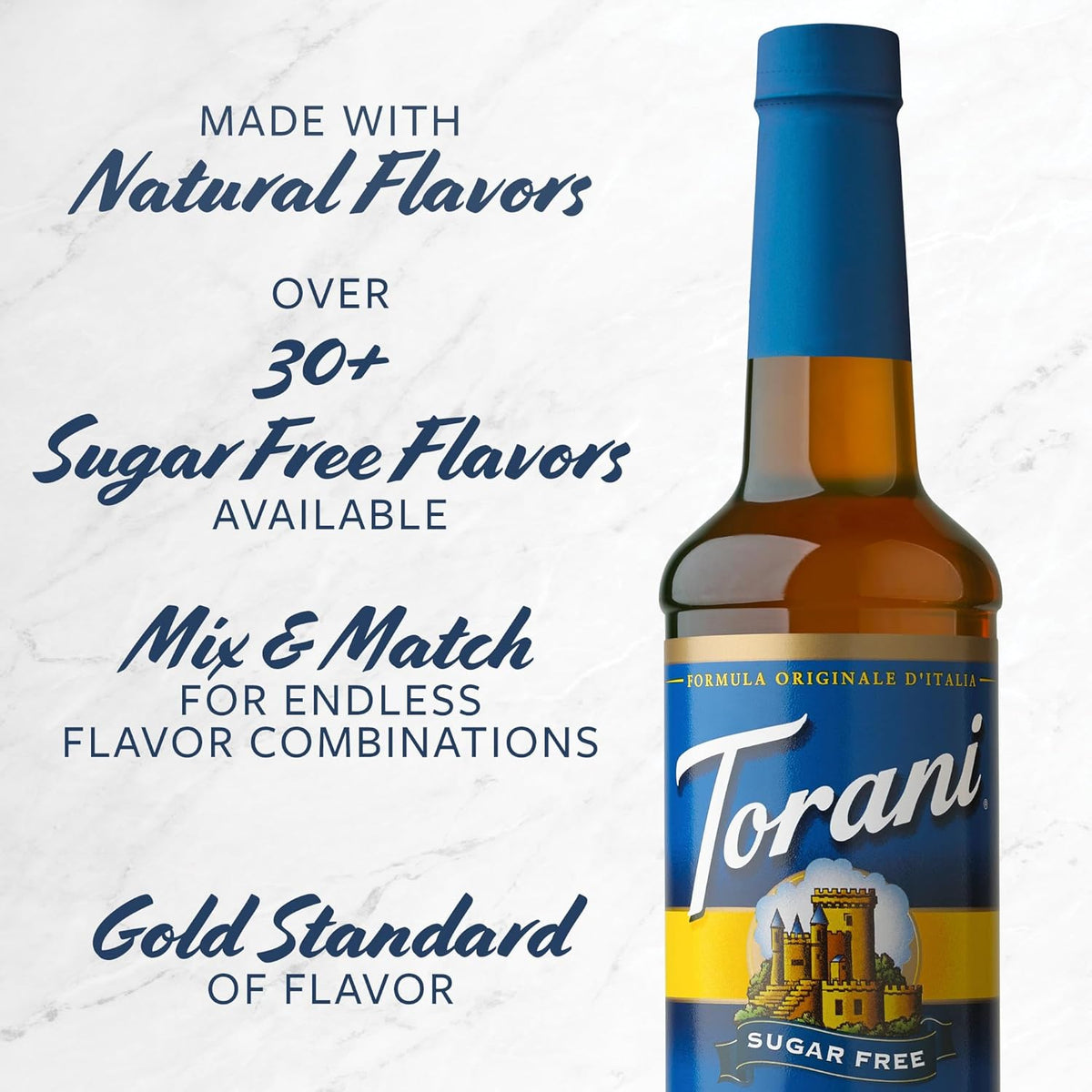 Torani Sugar Free Syrup Vanilla – Wind-Down Dessert Flavor for Low-Carb Evening Treats