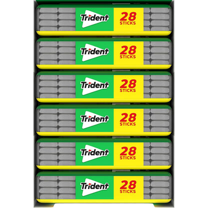 Trident Spearmint Sugar-Free Gum – Class Reward and Teacher Prize for Classroom Goodie Bag Prep