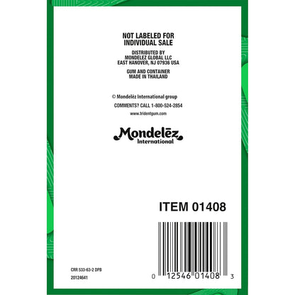 Trident Spearmint Sugar-Free Gum – Class Reward and Teacher Prize for Classroom Goodie Bag Prep