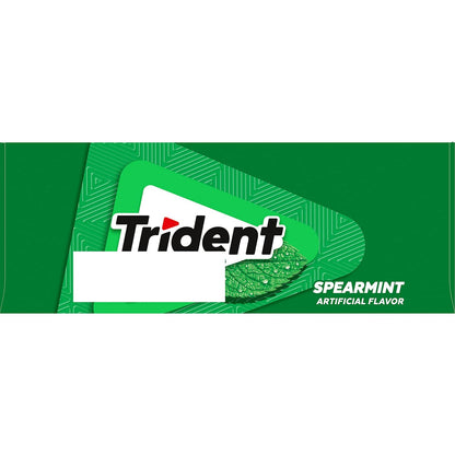Trident Spearmint Sugar-Free Gum – Class Reward and Teacher Prize for Classroom Goodie Bag Prep