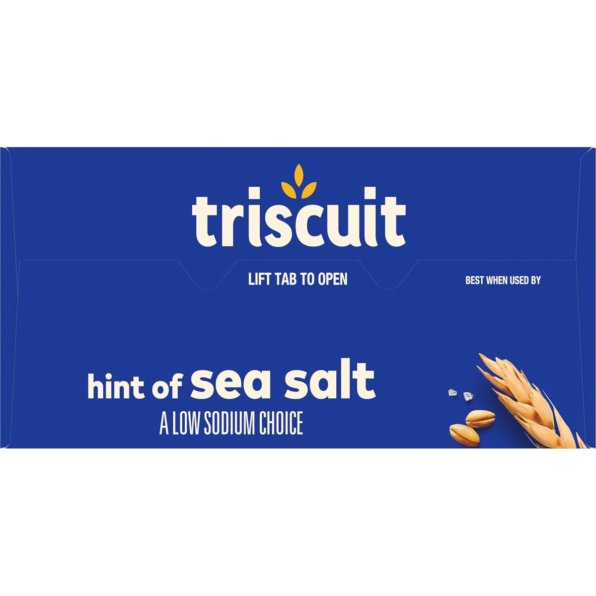 Triscuit Hint of Sea Salt Whole Grain Crackers – Three-Ingredient Cracker for the Uncluttered Pantry
