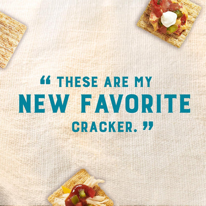 Triscuit Hint of Sea Salt Whole Grain Crackers – Three-Ingredient Cracker for the Uncluttered Pantry