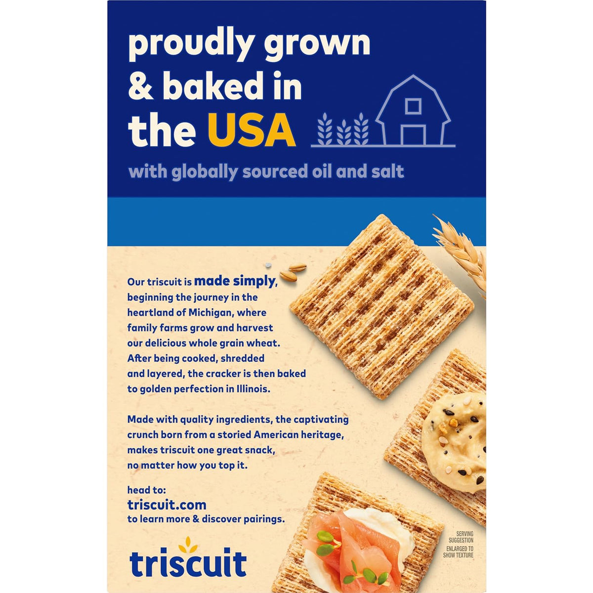 Triscuit Original Whole Grain Wheat Crackers – Three-Ingredient Pantry Staple for Intentional Minimalist Kitchens