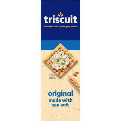 Triscuit Original Whole Grain Wheat Crackers – Three-Ingredient Pantry Staple for Intentional Minimalist Kitchens