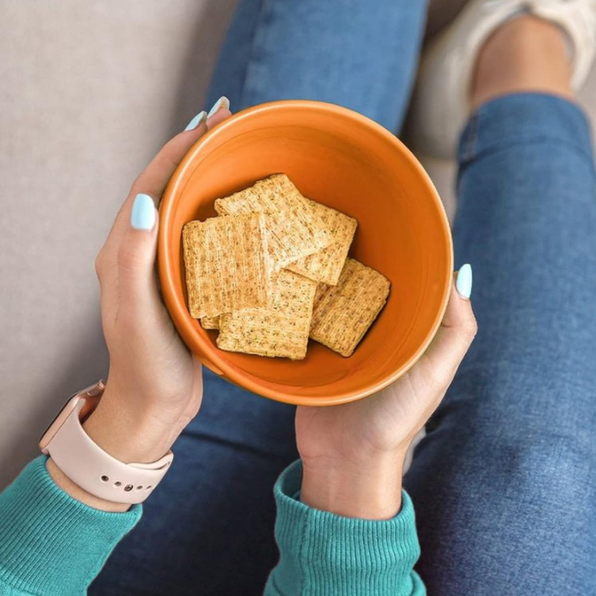 Triscuit Original Whole Grain Wheat Crackers – Three-Ingredient Pantry Staple for Intentional Minimalist Kitchens
