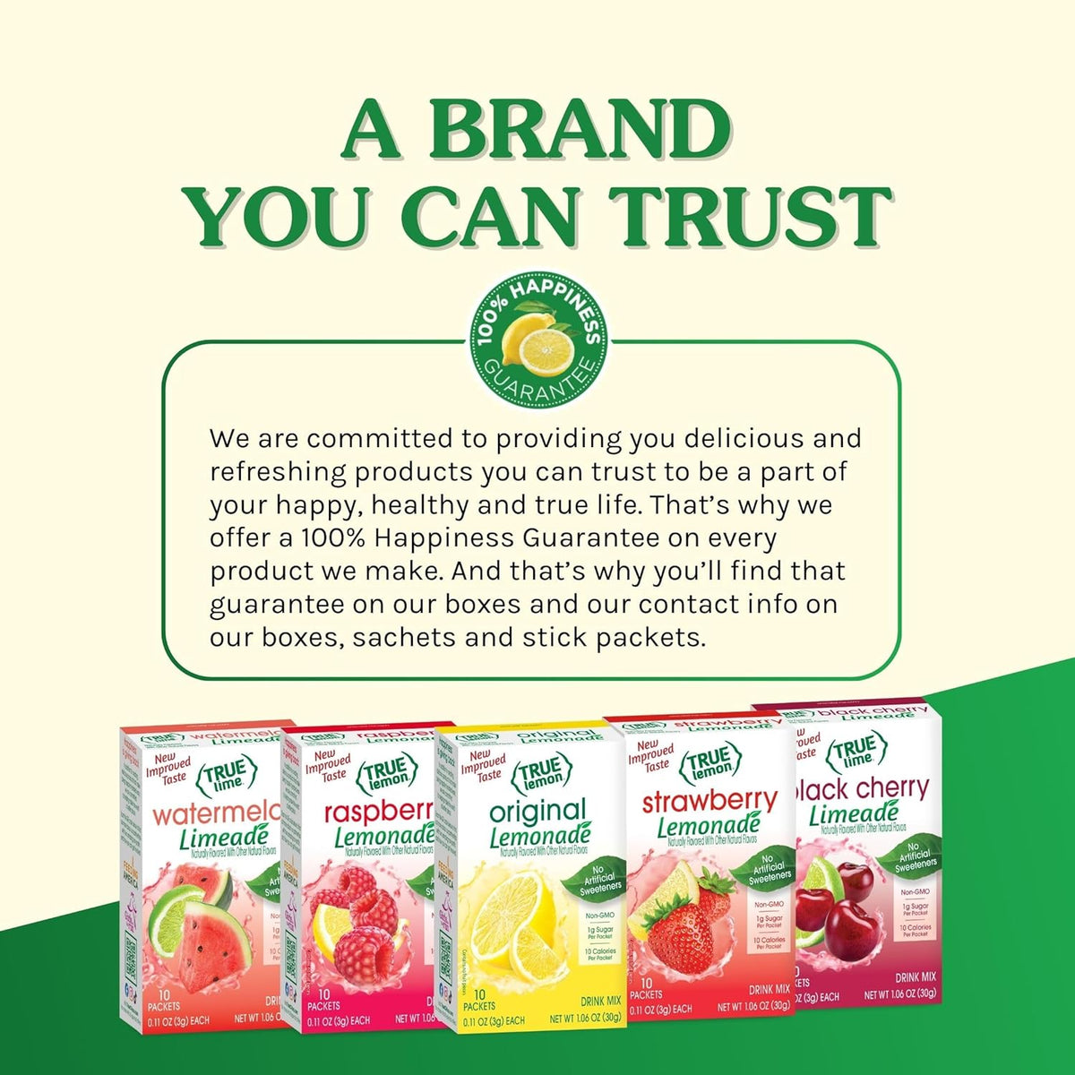 True Citrus True Lemon Strawberry Lemonade Water Enhancer – Office Friendly Low-Calorie Focus Drink