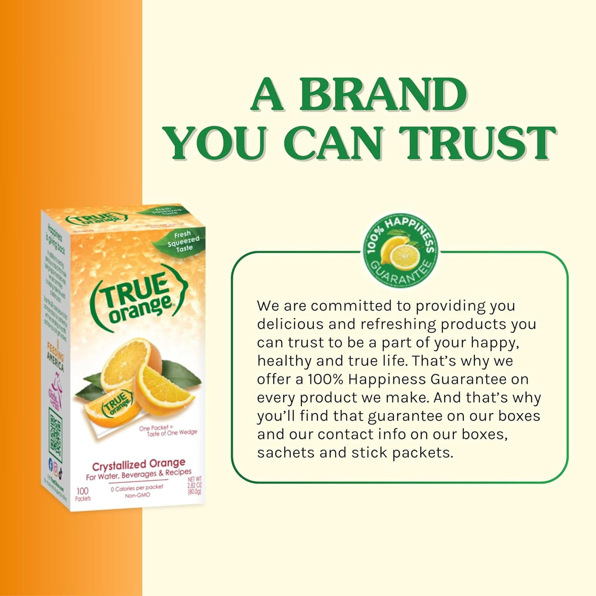 TRUE ORANGE Water Enhancer – Practical Stocking Stuffer and Hostess Gift for Wellness Enthusiasts
