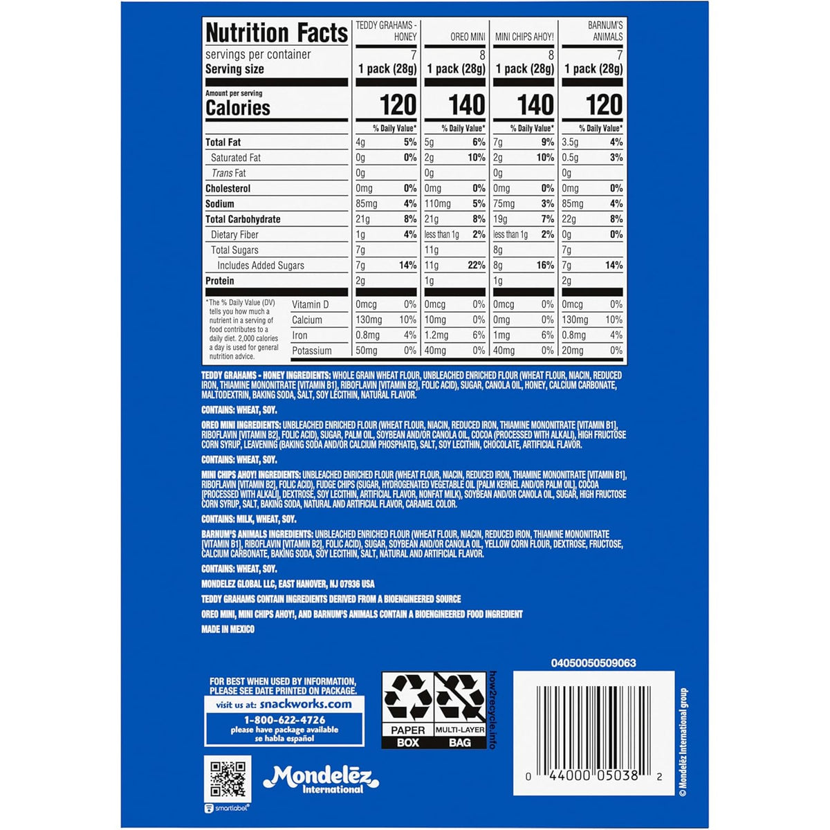 two bulk size options: 30-count or 120-count boxes