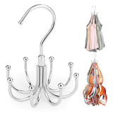 ZEDODIER Rotating Closet Hanger with 8 Hooks – Minimalist Wardrobe Solution for Small Bedrooms