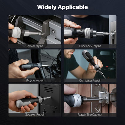 Wesdut Multi Bit Screwdriver Set – Portable Repair Kit for Camping, Tailgating, and Road Trips