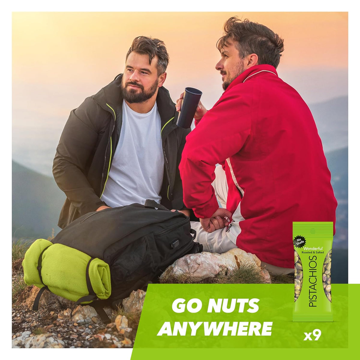 Wonderful Pistachios No Shells Chili Roasted – Non-GMO Protein Snack for Active Lifestyle and Self-Care