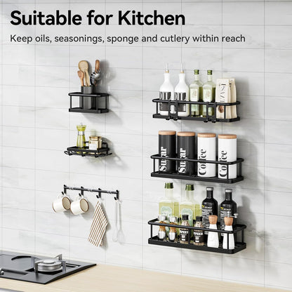 YASONIC No-Drill Bathroom Storage – Keep Bottles Sorted for Faster Focused Get-Ready Flow