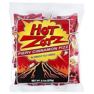 ZOTZ Fizzy Sour Candy Travel Bag - Individually Wrapped Assorted Sour Candy for Hiking Trips, Beach Days, Road Trips and Travel Snacking