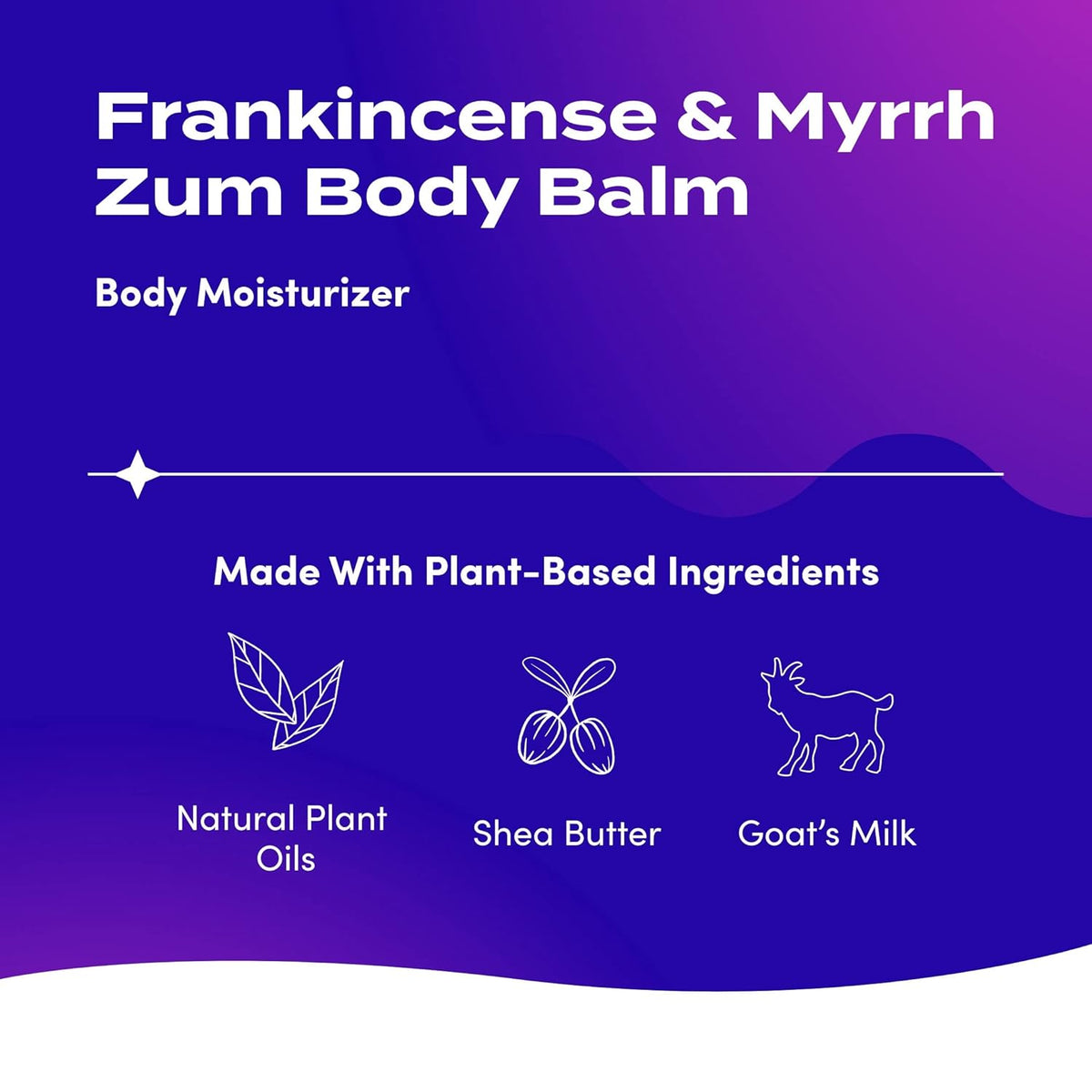 Zum Body Balm Moisturizer – Mother's Day Spa Basket Essential, 2.5 oz Multi-Purpose Balm for Eczema Dry Skin and Self-Care Lovers