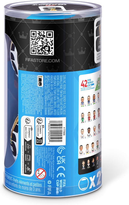 ZURU Ballers FIFA World Cup 2026 Series 1 2 Pack – Licensed Kids Soccer Toy for Playroom, Nursery Shelf and Holiday Stocking Stuffer